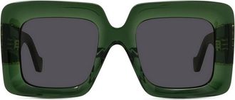 Loewe Lw40176u Anagram 98a Verde Sunglasses
