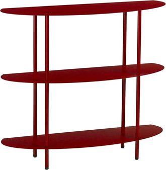 MiCa Decorations Armario Rojo H81xB28xL90cm