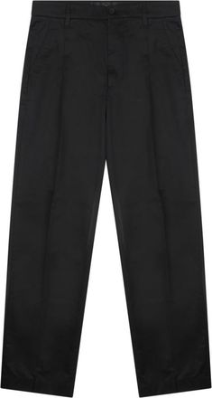 Department Five Black Relaxed Trousers