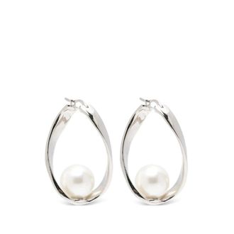 Dries Van Noten Earrings, female, Gray, Size: ONE SIZE Jewellery Dries Van Noten