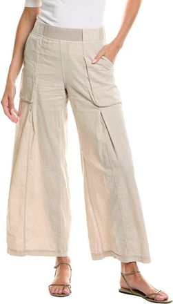 Xcvi Xcvi Charli Linen-Blend Wide Leg Pant