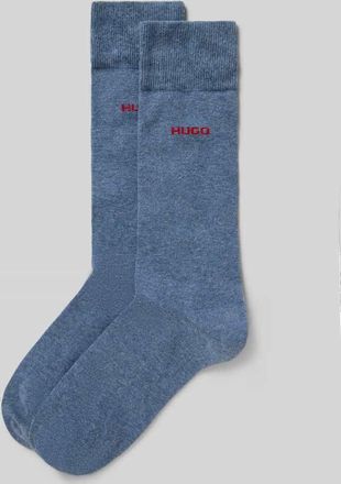 HUGO BOSS Socken aus Baumwoll-Mix im 2er-Pack in Hellblau, Größe 39-42