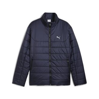 Puma Mens Essentials Padded Jacket Blue Size M