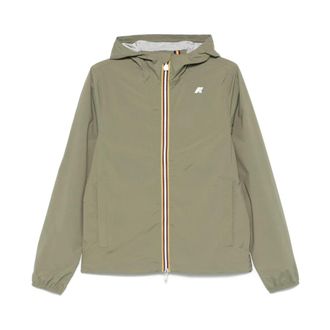 K-Way Jack Stretch Nylon Jersey - Heren - Zomerjassen - Groen - 3XL - Nylon - Jassen
