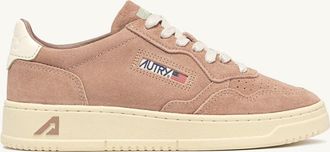 Autry SNEAKERS MEDALIST LOW IN SUEDE ROSE CANNEL E BIANCO