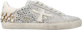 Premiata Stevend Sneakers - Dames - Sneakers - Grijs - 38 EU - Leer - Schoenen
