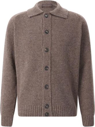 FILIPPO DE LAURENTIIS Cardigan - - Knitwear - Uomo - Marrone - 2XL