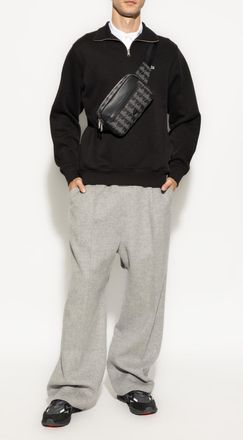 Lacoste Polo Sweater, Mens, Black