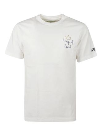 MC2 Saint Barth embroidered t-shirt - men - Cotton - S - White