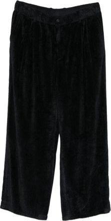 Giorgio Armani Wijde broek - Heren - Wijde Broeken - Grijs - L - Nylon - Broeken