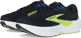 Brooks Ghost Max 3 Mens Running Shoes Black/Navy/Acid Lime : 11.5 D - Medium, Textile