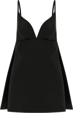 Elisabetta Franchi Black Duchesse dress