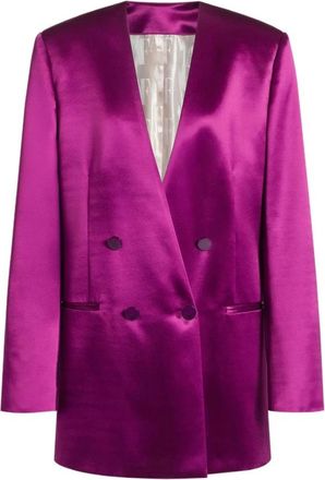 Alberta Ferretti Blazers - Dames - Blazers - Paars - 2XL - Jassen