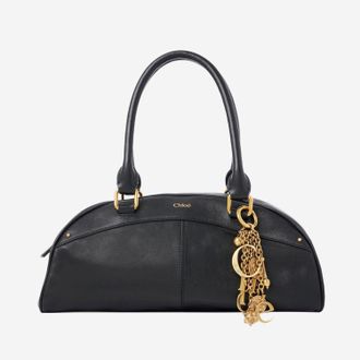 Chlo&eacute; Bolso Bowling Chlo&egrave; De Piel