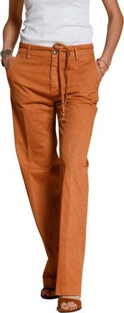 Mason's New York Straight Chino Broek - Dames - Straight fit broeken - Rood - M - Katoen - Broeken
