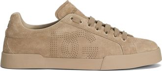 Dolce & Gabbana Platte Sandalen - Heren - Sneakers - Beige - 41 EU - Schoenen