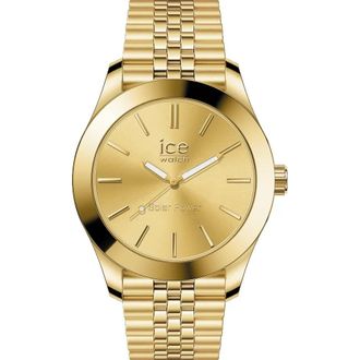 Ice Watch Ice Watch Ice Steel - Gold Dames Horloge Goudkleurig 023791