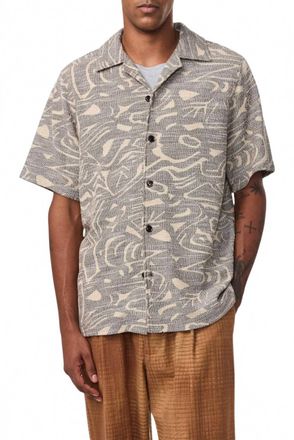 Nn.07 Julio Short Sleeve Shirt In Demitasse