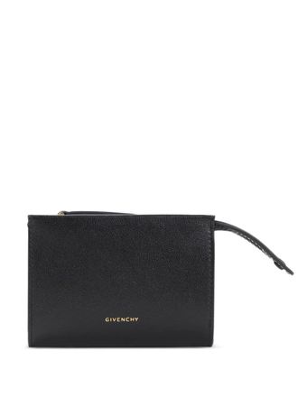 Givenchy leather zip-fastening wallet - women - Leather - One Size - Black
