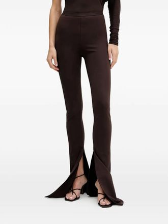 Rick Owens Carmen split trousers - Marrone