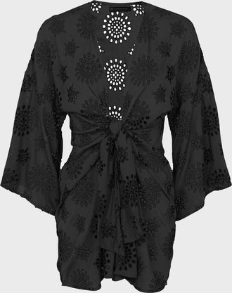 Vix Perola Knot Short Caftan Coverup
