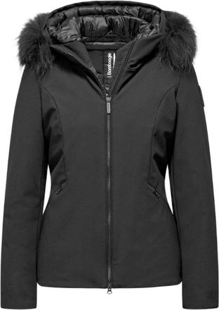 Bomboogie Jacket + Raccoon Fur - Dames - Winterjassen - Zwart - L - Jassen