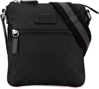 Gucci Pre-owned Gucci GG Nylon Web Crossbody Unisex 449183 520981