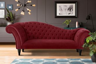 HOME AFFAIRE 3-Sitzer »Chester« mit Knopfheftung in Recamieren-Optik