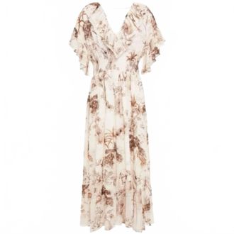 Sandro Womens Maro Dress In Beige