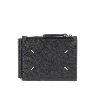 Maison Margiela Four Stitches leather booklet wallet Woman One Size