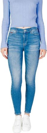 Tommy Hilfiger Lichtblauwe katoenen jeans & broek - Dames - Skinny Jeans - Blauw - W32 L30 - Katoen - Jeans