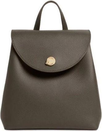 Coccinelle Nikla Flap Rugzak - Dames - Rugzakken - Grijs - ONE Size - Katoen - Tassen