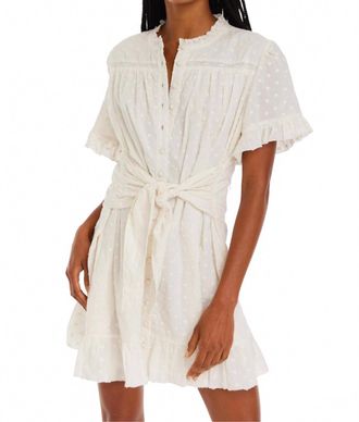Allison New York Roxy Mini Dress In Ivory