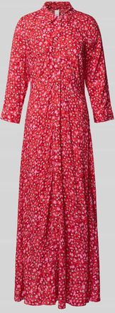 Vero Moda Maxikleid mit durchgehender Knopfleiste Modell SAVANNA in Pink, Gr&ouml;&szlig;e XS