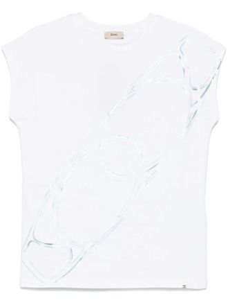 Herno carabiner-print T-shirt - White