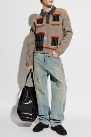 Haikure Logan Jeans, Mens, Blue