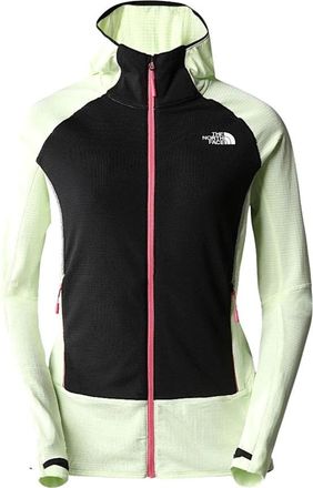 The North Face Bolt Polartec Hoodie - Dames - Fleece jassen - Groen - XS - Polyester - Fitness