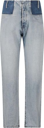 Maison Margiela Straight Jeans - Heren - Regular Fit Jeans - Blauw - W32 - Jeans