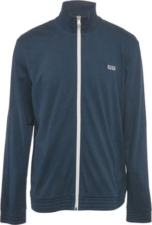 BOSS Trainingsjack met rits - Blauw