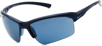 Nike SKYLON RISE P IB3519X Polarized 492 Mens Sunglasses Blue Size 70