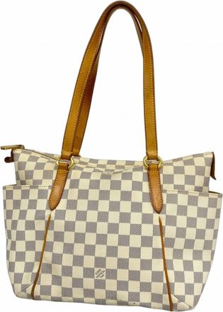 Louis Vuitton White Tote Bag (Pre-Owned)