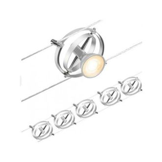 Paulmann Juego De Card&aacute;n Paulmann 944.36-5xgu5.3-cromo Mate