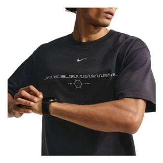 Nike T-Shirt Black Reflective Silver IV7352-010