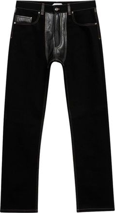 Versace Hombre, Vaqueros, Negro, Talla: W33