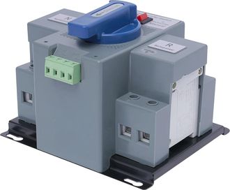 OEM Interruptor De Transferencia Autom&aacute;tica, Doble Fuente De Alimentaci&oacute;n, Tiempo De Conmutaci&oacute;n R&aacute;pido, Gris Oscuro