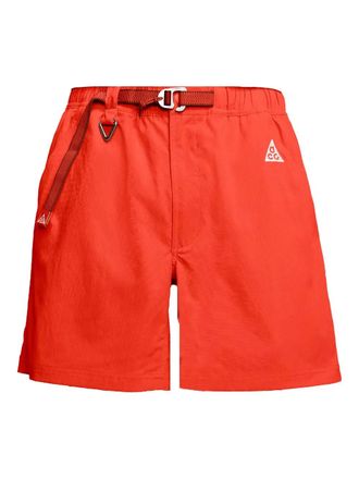 Nike Shorts met grafische print - Oranje