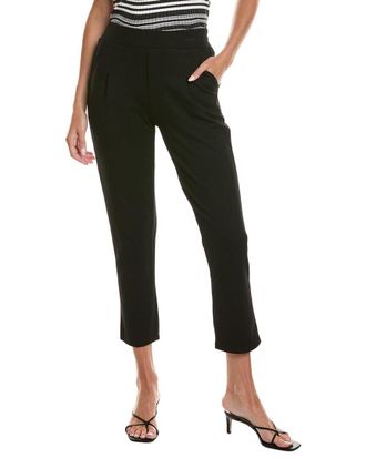 T Tahari Pocket Knit Ponte Ankle Trouser