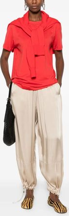 Fabiana Filippi Womens Crew-Neck T-Shirt Aw25 W