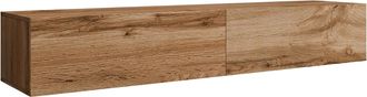 Mirjan24 Mobilier1 - Mueble Tv Venenou 123, Roble Wotan, N&uacute;mero De Puertas: 0, N&uacute;mero De Cajones: 0, 180x30x40cm