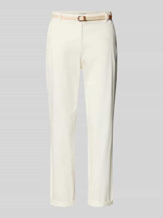 Christian Berg Casual Fit Chino mit Baumwoll-Anteil in Offwhite, Gr&ouml;&szlig;e 36